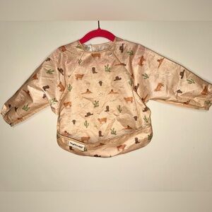 Waterproof Longsleeve Smock Bib | Mess Proof Toddler Bib